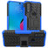 Moto G Play 2023/G Pure/G Power 2022 Tire Texture TPU + PC Phone Case with Holder - Blue