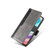 Moto G Power 2023 Contrast Color Side Buckle Leather Phone Case - Black + Grey