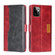 Moto G Power 2023 Contrast Color Side Buckle Leather Phone Case - Red + Black