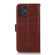 Moto G Power 2023 Crazy Horse Top Layer Cowhide Leather Phone Case - Brown