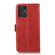 Moto G Power 2023 Crazy Horse Top Layer Cowhide Leather Phone Case - Red