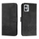 Moto G Power 2023 Cubic Skin Feel Flip Leather Phone Case - Black