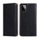 Moto G Power 2023 Gloss Oil Solid Color Magnetic Leather Phone Case - Black