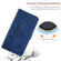 Moto G Power 2023 HT03 Skin Feel Butterfly Embossed Flip Leather Phone Case - Blue