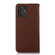 Moto G Power 2023 KHAZNEH Nappa Top Layer Cowhide Leather Phone Case - Brown