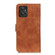 Moto G Power 2023 KHAZNEH Retro Texture Flip Leather Phone Case - Brown