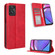 Moto G Power 2023 Magnetic Buckle Retro Texture Leather Phone Case - Red