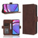 Moto G Power 2023 Skin Feel Calf Texture Card Slots Leather Phone Case - Brown