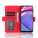 Moto G Power 2023 Skin Feel Calf Texture Card Slots Leather Phone Case - Red