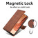 Moto G Power 2023 Skin Feel Crocodile Magnetic Clasp Leather Phone Case - Black