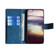 Moto G Power 2023 Skin Feel Crocodile Magnetic Clasp Leather Phone Case - Blue
