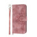 Moto G Power 2023 Skin-feel Flowers Embossed Wallet Leather Phone Case - Pink