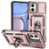 Moto G Power 2023 Sliding Camshield Holder Phone Case - Rose Gold