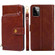 Moto G Power 2023 Zipper Bag Leather Phone Case - Brown