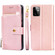 Moto G Power 2023 Zipper Bag Leather Phone Case - Rose Gold