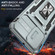 Moto G Power 5G 2023 Armor PC + TPU Camera Shield Phone Case - Grey