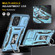 Moto G Power 5G 2023 Armor PC + TPU Camera Shield Phone Case - Light Blue