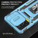 Moto G Power 5G 2023 Armor PC + TPU Camera Shield Phone Case - Light Blue