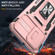 Moto G Power 5G 2023 Armor PC + TPU Camera Shield Phone Case - Rose Gold