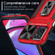 Moto G Power 5G 2023 Camshield Robot TPU Hybrid PC Phone Case - Red
