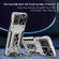 Moto G Power 5G 2023 Camshield Robot TPU Hybrid PC Phone Case - Silver
