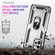 Moto G Power 5G 2023 Shockproof TPU + PC Phone Case with Holder - Silver