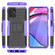 Moto G Power 5G 2023 Tire Texture TPU + PC Phone Case with Holder - Purple