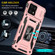 Moto G Stylus 2023 Armor PC + TPU Camera Shield Phone Case - Rose Gold