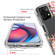 Moto G Stylus 2023 Transparent Painted Phone Case - Pink Rose