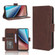 Moto G Stylus 4G 2023 Skin Feel Calf Texture Card Slots Leather Phone Case - Brown