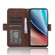 Moto G Stylus 4G 2023 Skin Feel Calf Texture Card Slots Leather Phone Case - Brown