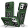Moto G Stylus 5G 2023 Camshield Robot TPU Hybrid PC Phone Case - Green