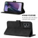 Moto G Stylus 5G 2023 Crossbody 3D Embossed Flip Leather Phone Case - Black
