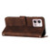 Moto G Stylus 5G 2023 Dream Triangle Leather Phone Case with Lanyard - Brown Moto G Stylus 5G 2023 Dream Triangle Leather Phone Case with Lanyard - Brown