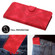Moto G Stylus 5G 2023 Line Pattern Skin Feel Leather Phone Case - Red