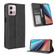 Moto G Stylus 5G 2023 Magnetic Buckle Retro Texture Leather Phone Case - Black