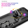 Moto G Stylus 5G 2023 Shockproof TPU + PC Phone Case with Holder - Black