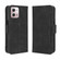 Moto G Stylus 5G 2023 Skin Feel Calf Texture Card Slots Leather Phone Case - Black