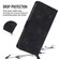 Moto G Stylus 5G 2023 Skin-feel Embossed Leather Phone Case - Black