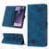 Moto G Stylus 5G 2023 Skin-feel Embossed Leather Phone Case - Blue