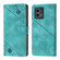 Moto G Stylus 5G 2023 Skin-feel Embossed Leather Phone Case - Green
