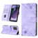 Moto G Stylus 5G 2023 Skin-feel Embossed Leather Phone Case - Light Purple