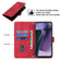 Moto G Stylus 5G 2023 Skin-feel Embossed Leather Phone Case - Red