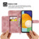 Moto G Stylus 5G 2023 Skin-feel Flowers Embossed Wallet Leather Phone Case - Pink