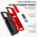 Moto G Stylus 5G 2023 Sliding Camshield Holder Phone Case - Red