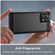 Moto Edge+ 2023 Brushed Texture Carbon Fiber TPU Phone Case - Black