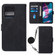 Moto Edge+ 2023 Crossbody 3D Embossed Flip Leather Phone Case - Black