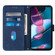 Moto Edge+ 2023 Crossbody 3D Embossed Flip Leather Phone Case - Blue