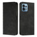 Moto X40/X40 Pro/Edge+ 2023 Diamond Pattern Splicing Skin Feel Magnetic Phone Case - Black