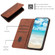 Moto X40/X40 Pro/Edge+ 2023 Diamond Pattern Splicing Skin Feel Magnetic Phone Case - Brown